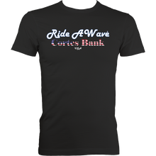 Load image into Gallery viewer, Ride a Wave: Cortes Bank | Men's Fitted Tee in Darker Colours