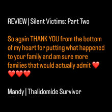 Load image into Gallery viewer, Silent Victims: Part 2 (Paperback)
