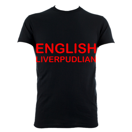 Unisex English Liverpudlian Tshirt