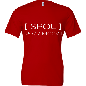 SPQL No. 6: Unisex fashion fit t-shirt [1207/MCCVII]