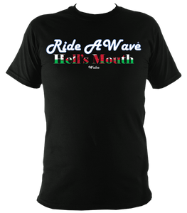 Ride a Wave: Hell's Mouth | Black Unisex Top