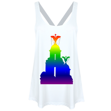 Load image into Gallery viewer, Rainbow: Liver Birds Ladies Workout Vest
