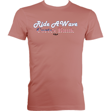 Load image into Gallery viewer, Ride a Wave: Cortes Bank | Men&#39;s Fitted Tee in Lighter Colours
