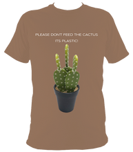 Load image into Gallery viewer, Don&#39;t Feed the Cactus #1 - Adult Unisex T-shirt (11 cols)
