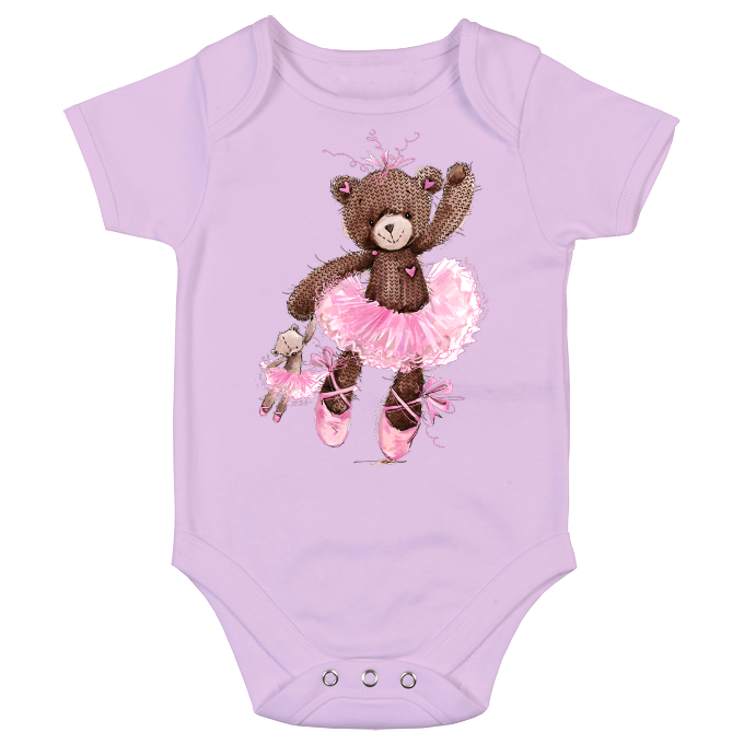 Cute Teddy Baby Bodysuit