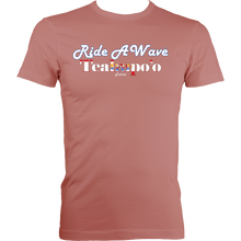 Load image into Gallery viewer, Ride a Wave: Teahupo&#39;o | Men&#39;s Fitted Tee in Darker Colours
