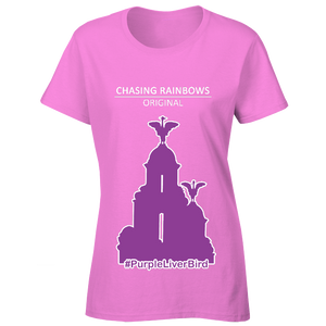 #PurpleLiverBird - Women's Relaxed Fit Tee