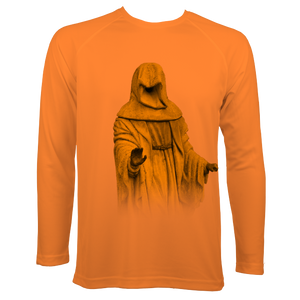 Electric Orange Monk - Unisex Long Sleeve Sports Top (9 colours)