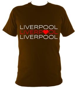 Liverpool Love Heart (unisex t-shirt)