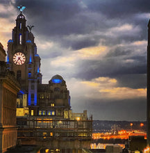 Load image into Gallery viewer, 59 - Liver Building in Blue - 2020

