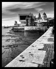 Load image into Gallery viewer, 28 - Pier Head from Albert Dock at Low Tide
