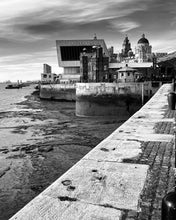 Load image into Gallery viewer, 28 - Pier Head from Albert Dock at Low Tide - 2020

