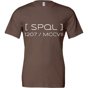 SPQL No. 6: Unisex fashion fit t-shirt [1207/MCCVII]