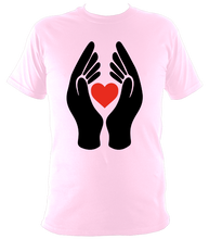 Load image into Gallery viewer, #ClapForOurCarers - Love Hearts Short Sleeve
