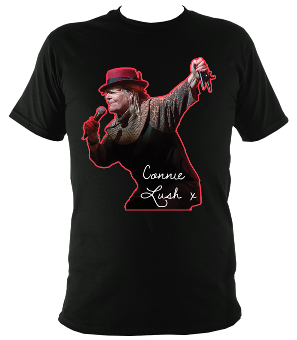 No.1: a gift for Ms Connie's Blues Music Lovers (Black T-shirt)