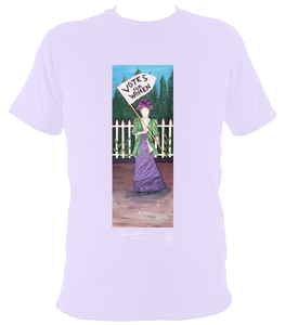 June Lornie: Votes for Women (Unisex Short Sleeve t-shirt)