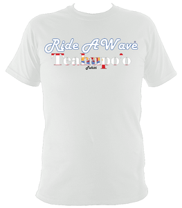 Ride a Wave: Teahupo'o | White Unisex Top