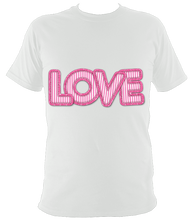 Load image into Gallery viewer, Love Patchwork Print | Unisex Short Sleeved Quality Tee

