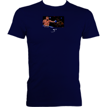 Load image into Gallery viewer, Zarate Bellew: Men&#39;s Fitted Tee (Black, Navy or Stone Blue)
