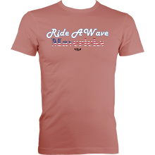 Load image into Gallery viewer, Ride a Wave: Mavericks | Men&#39;s Fitted Tee in Lighter Colours
