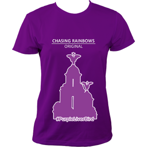 #PurpleLiverBird - Women's Sports Tee