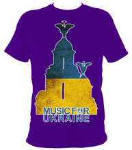 Load image into Gallery viewer, Music and Peace for Ukraine - Classic Unisex Tee
