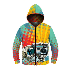 Astronaut with Boombox Light Up Hoodie